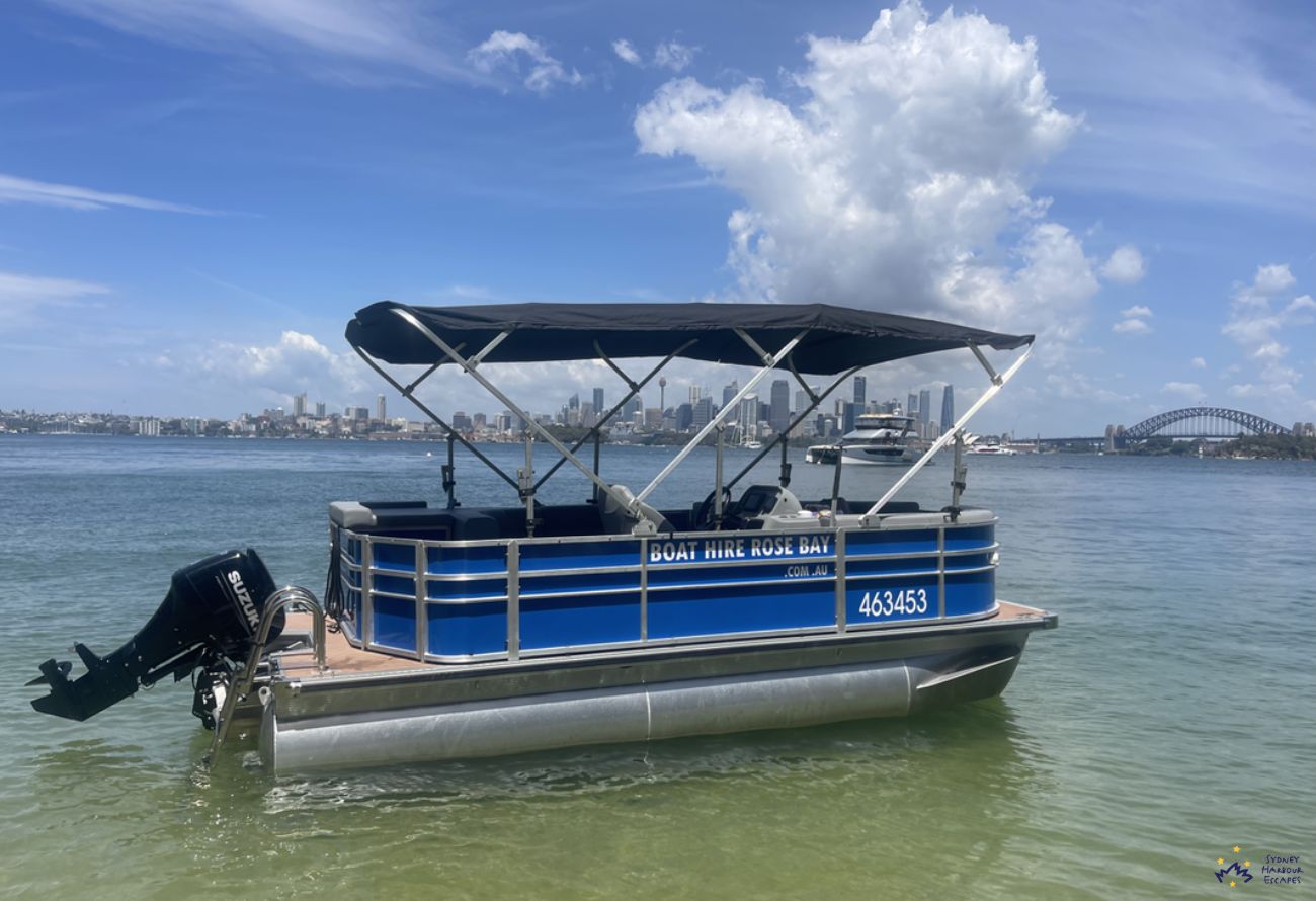 PONTOON 17FT 17ft Pontoon Self-Drive Boat New Year's Eve Charter